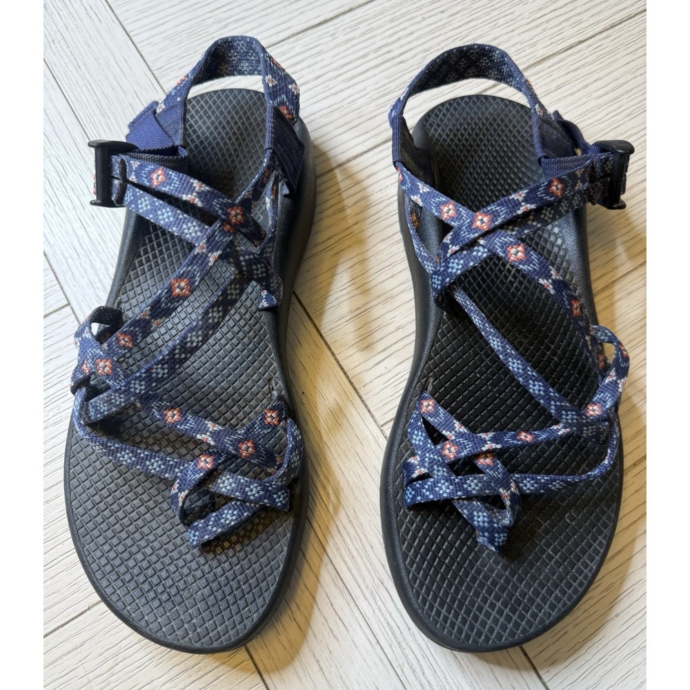 Chaco Wink Blue ZX2 Classic Strappy Hiking Outdoors Adventure Sandals Womens 10